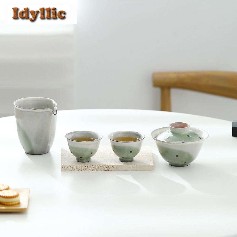 Korean Tea Set - Wabi Sabi Gaya Power Yin Tembikar