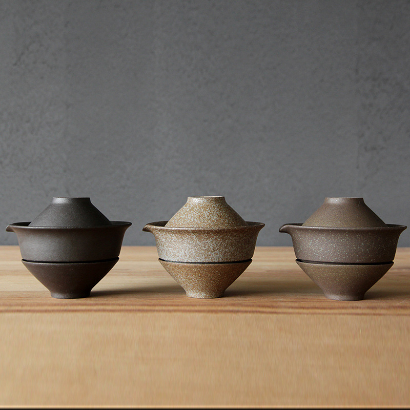 Korean Tea Set - Set Teko Keramik Jepang dengan Cangkir
