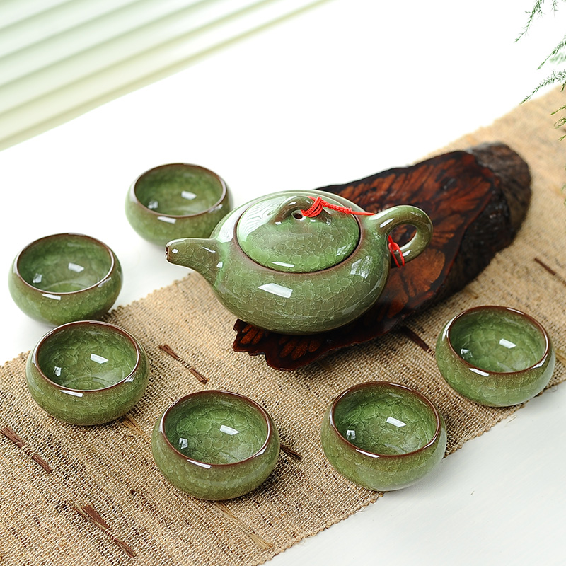 Korean Tea Set - 7 Buah Set Teh Keramik dengan