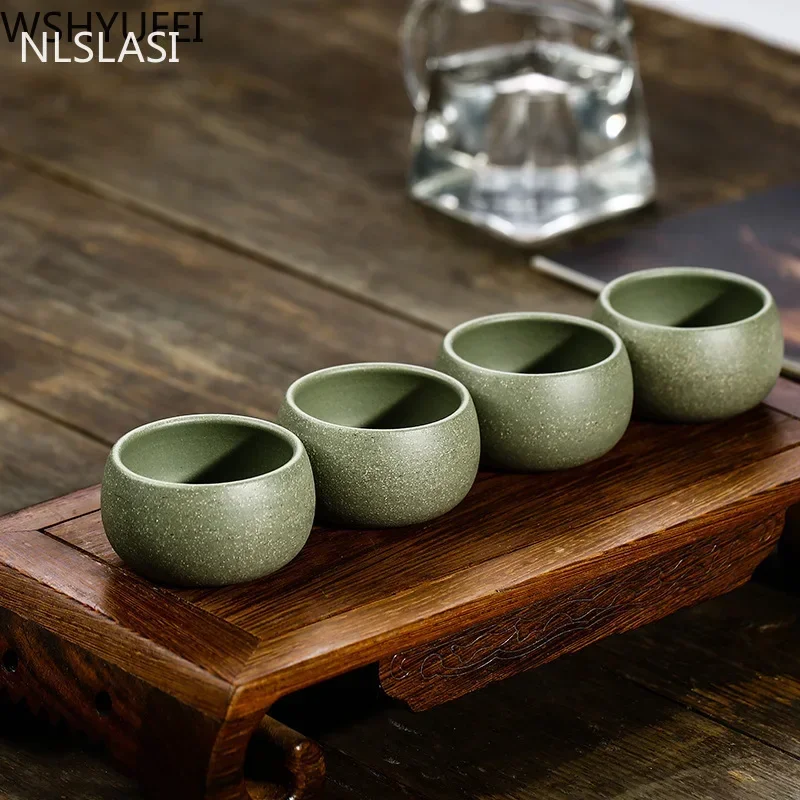 Korean Tea Set - 2 buah/Set cangkir teh tanah liat