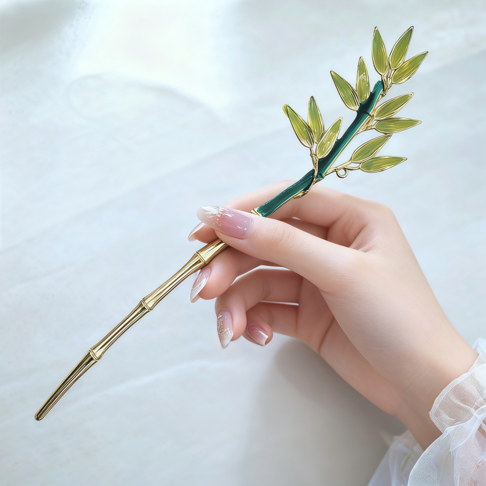 Jepit Rambut Enamel Alloy untu - Hanbok Hair Pin ulasan dan harga