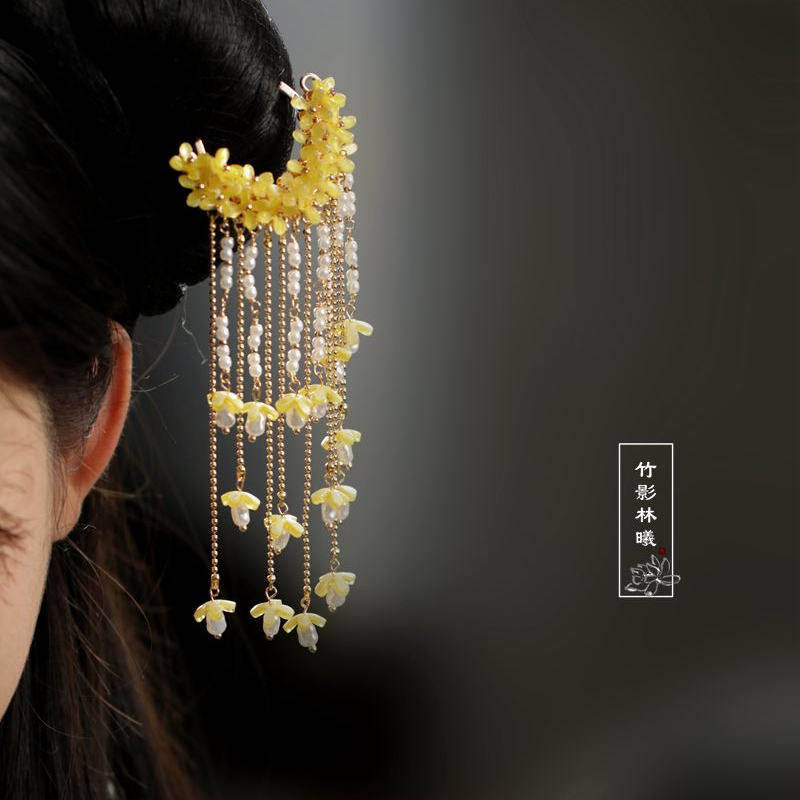 Jepit Rambut Osmanthus Gaya Ku - Hanbok Hair Pin ulasan dan harga