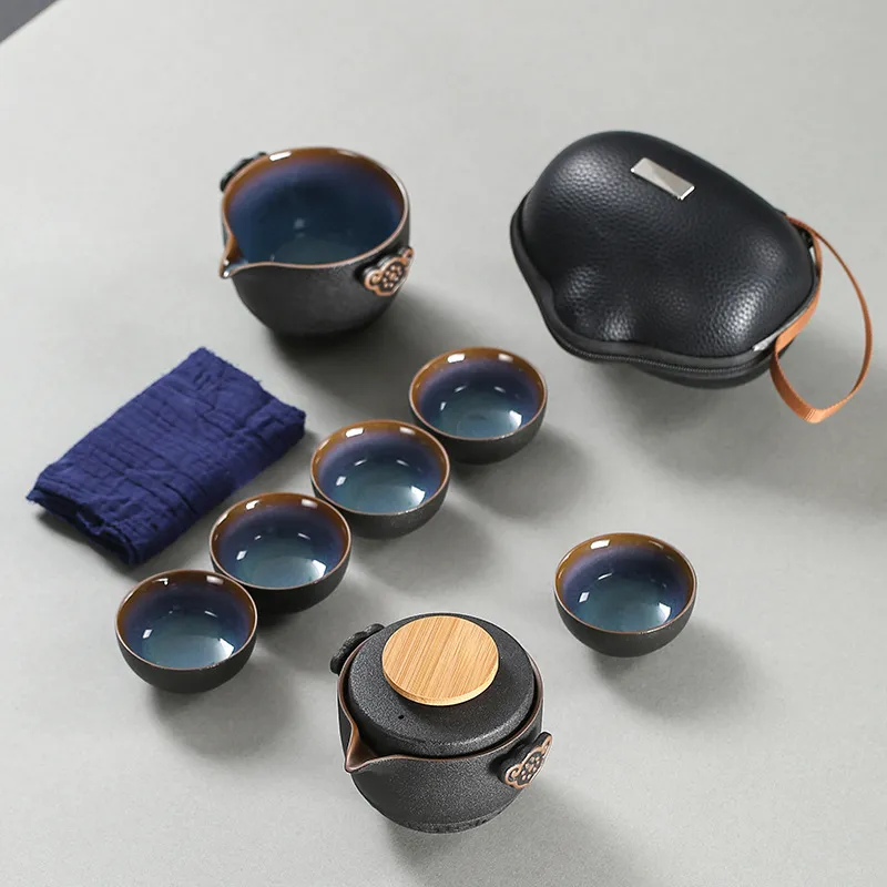 Set Teh Travel teh Cina kelas  - Korean Tea Set ulasan dan harga
