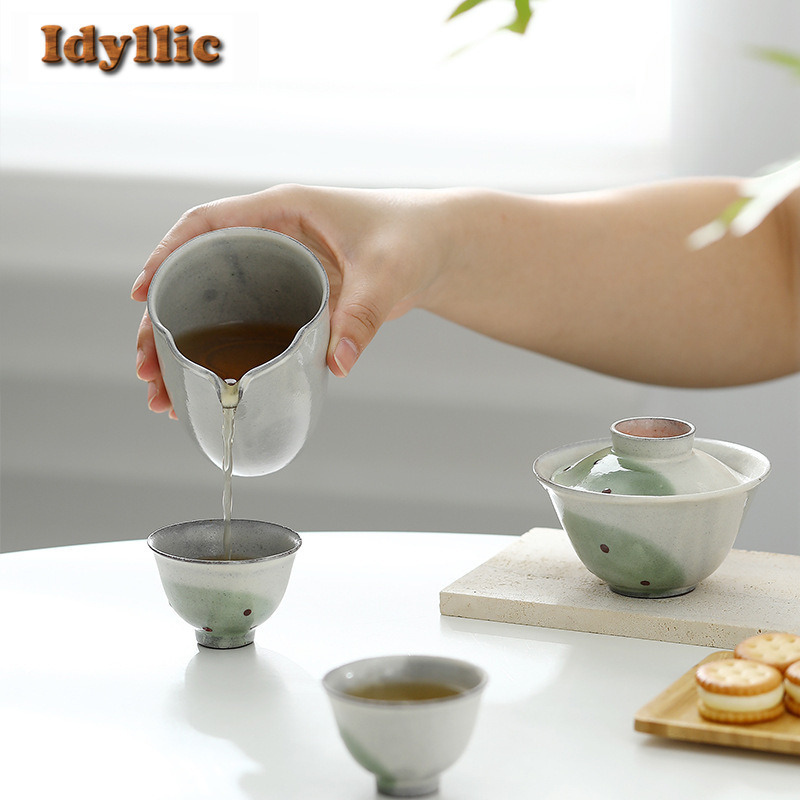Wabi Sabi Gaya Power Yin Tembi - Korean Tea Set ulasan dan harga