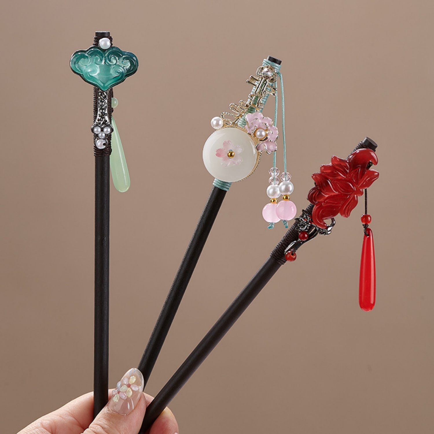 Jepit Rambut Bunga Vintage unt - Hanbok Hair Pin ulasan dan harga