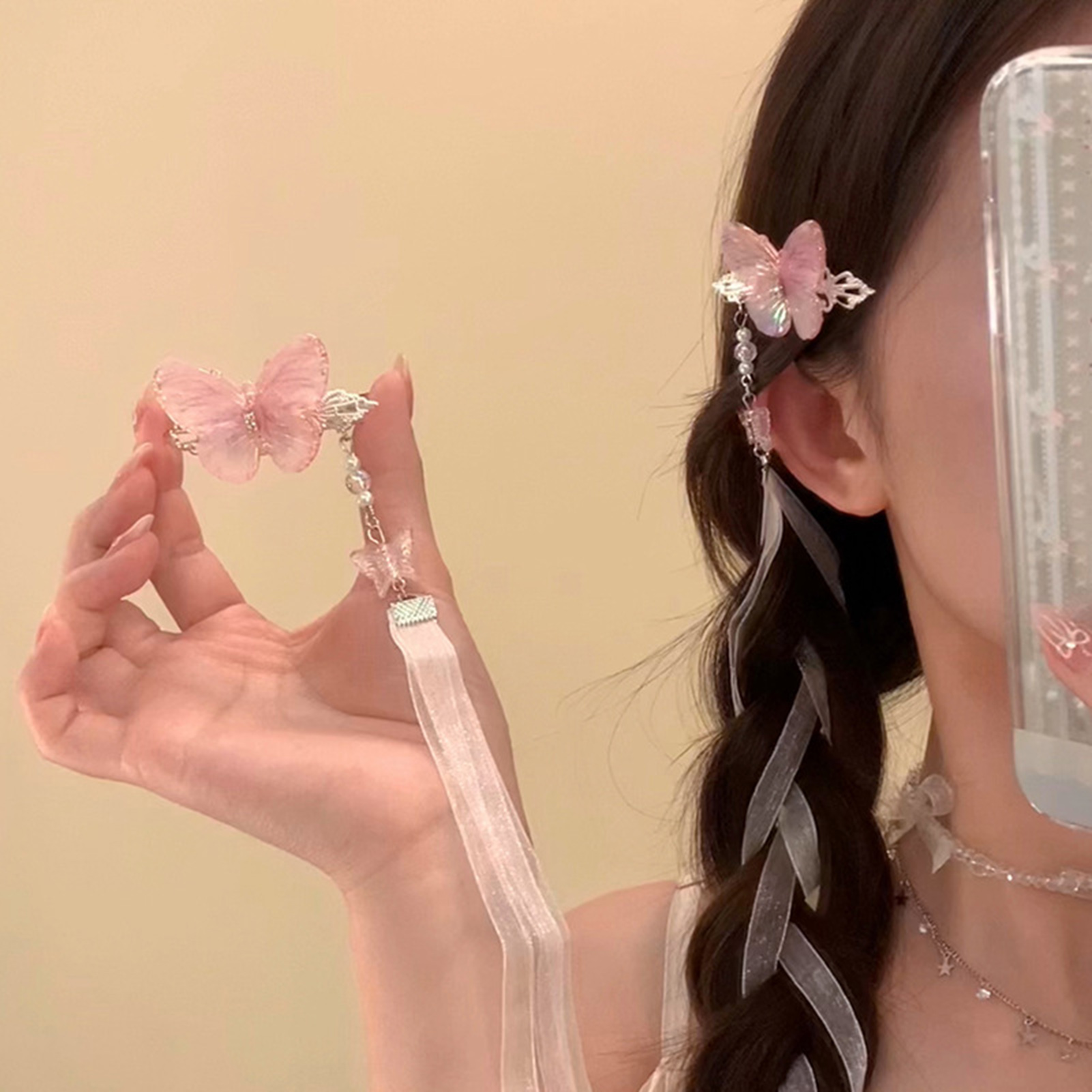 2 Buah Jepit Rambut Gaya Cina  - Hanbok Hair Pin ulasan dan harga