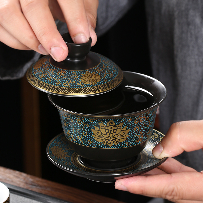 Set Teh Cina Klasik Cangkir Te - Korean Tea Set ulasan dan harga