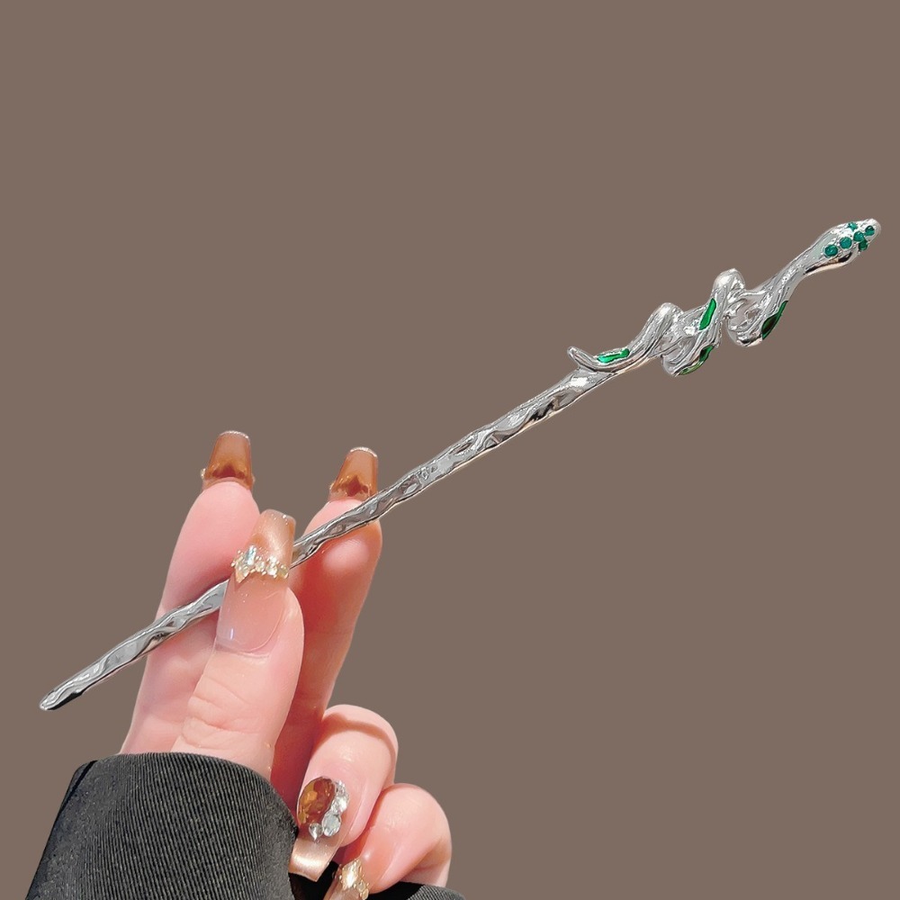 Tusuk Rambut Logam Perak Gaya  - Hanbok Hair Pin ulasan dan harga