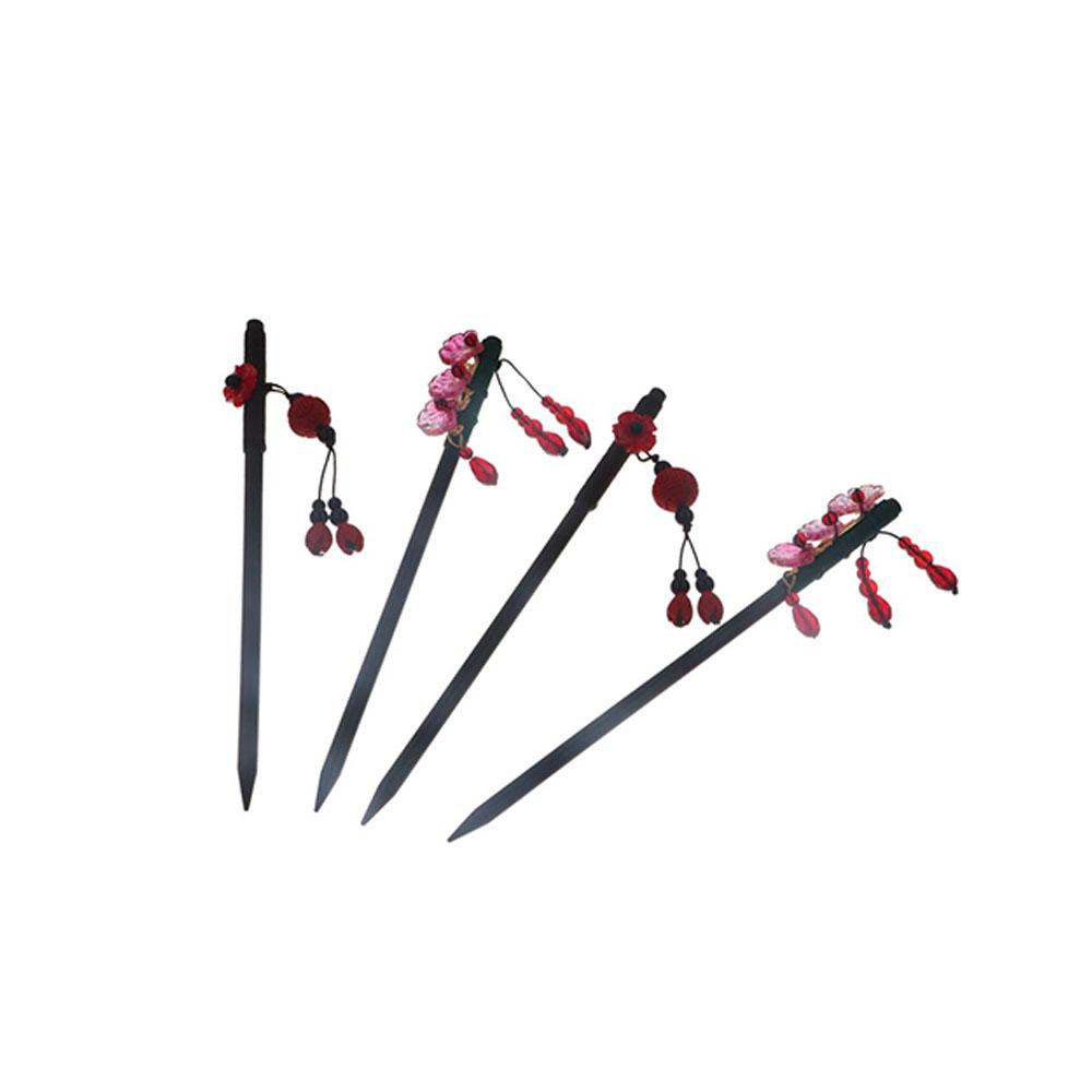 Tusuk Konde Kayu Motif Bunga K - Hanbok Hair Pin ulasan dan harga