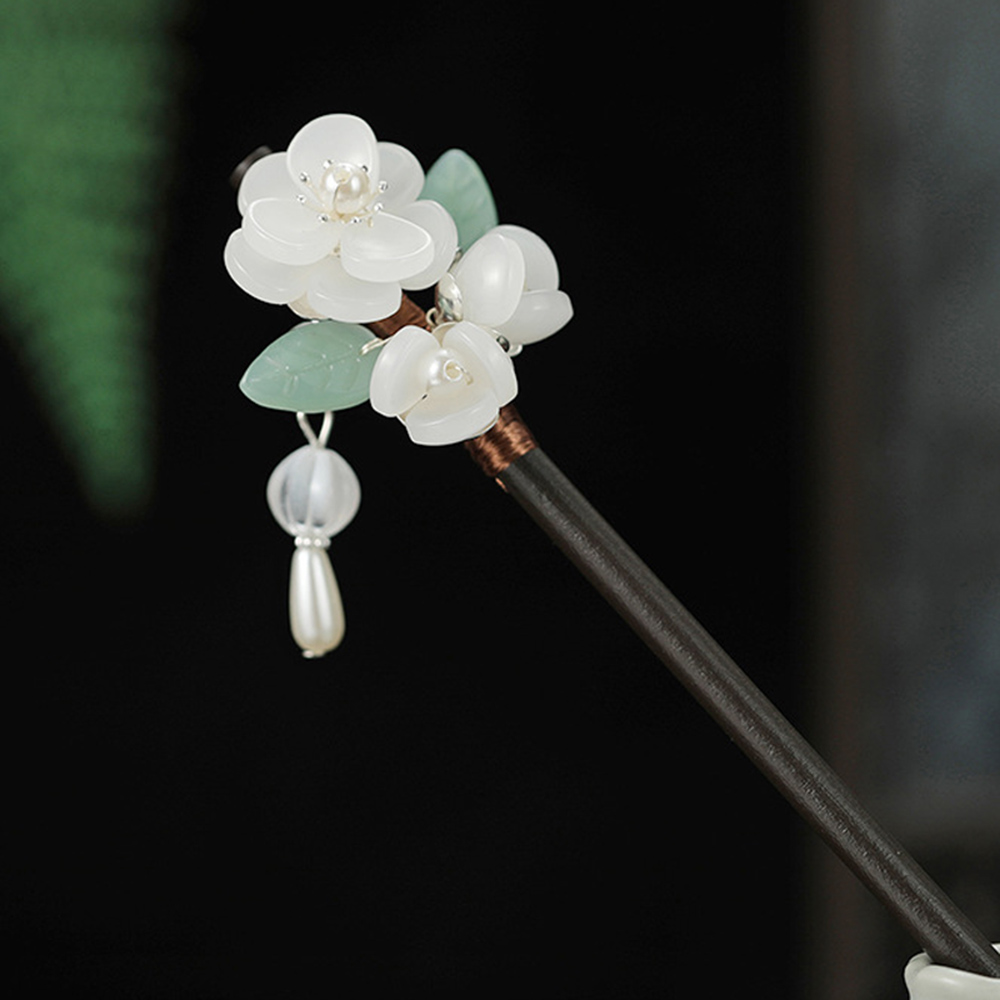 Jepit Rambut Bunga Retro denga - Hanbok Hair Pin ulasan dan harga